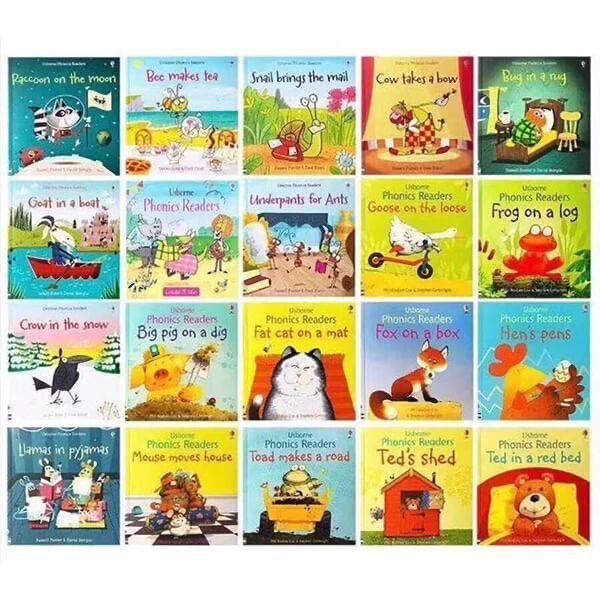 Phonics Readers 20冊　英語絵本　洋書 usborne phonics readers 20册 英語 洋書 - メルカリ
