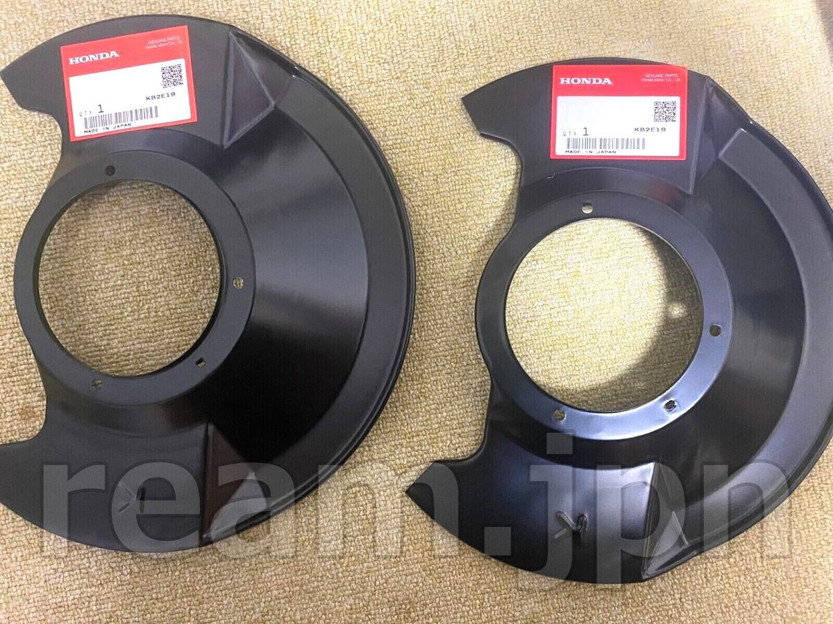 ホンダ純正 EF9 シビック EF CR-X CRX フロント ブレーキスプラッシュガード 左右 JDM HONDA CIVIC Genuine Front Brake Splash Guard