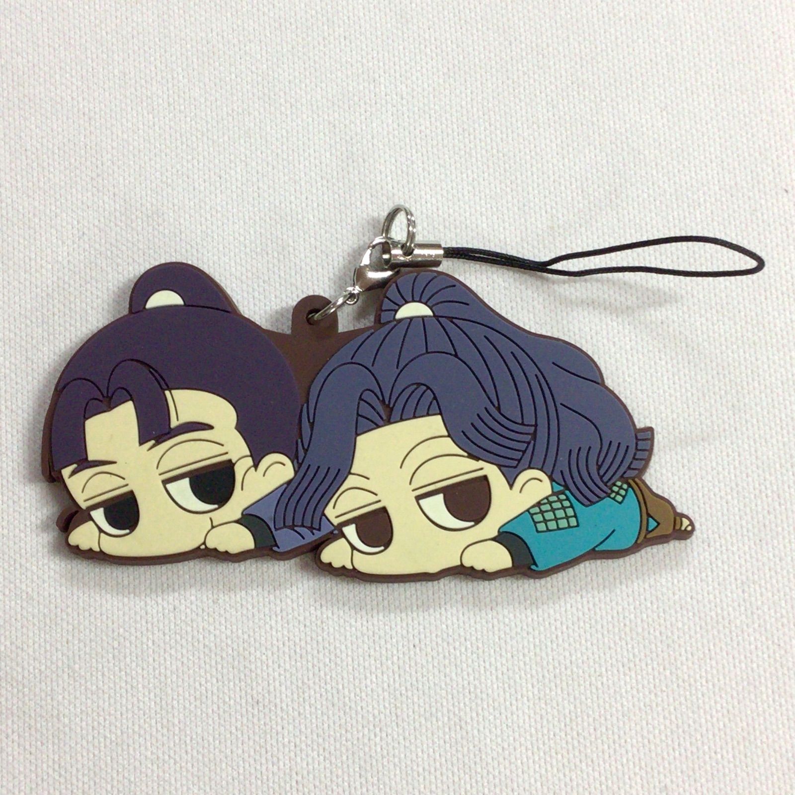 忍たま乱太郎 立花仙蔵 綾部喜八郎 だる〜ん ラバーストラップ - メルカリ