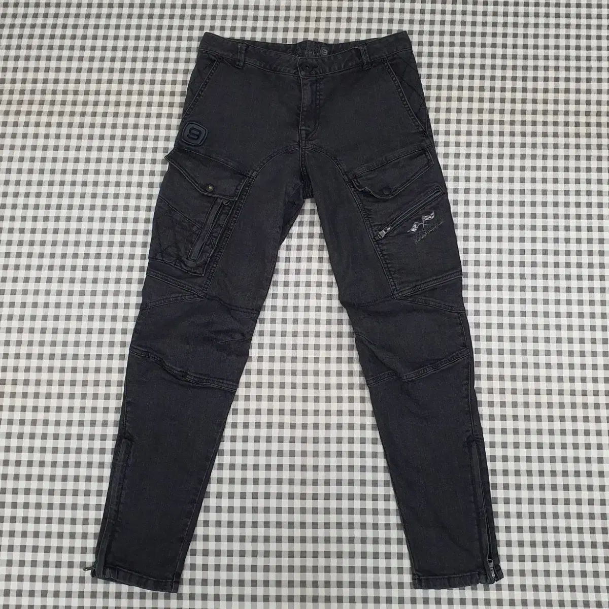 BEAN POLE(ビーンポール) スキニーフィット カーゴ パンツ メンズ 31