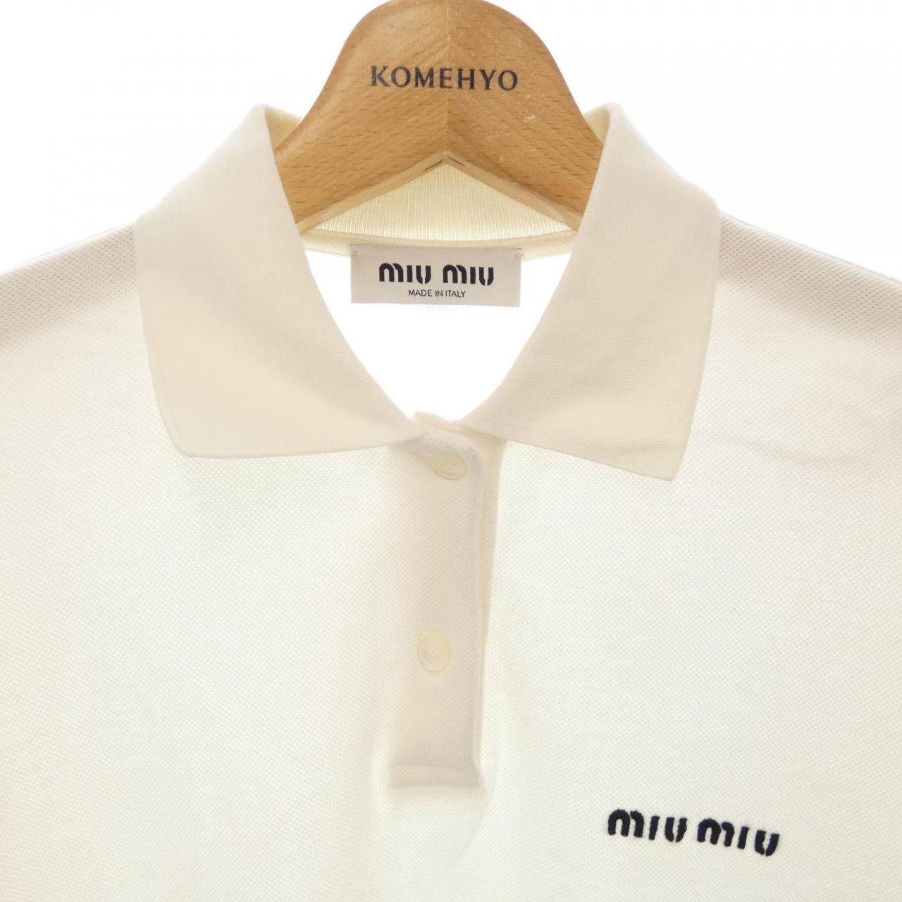 ミュウミュウ MIU MIU ポロシャツ ミュウミュウ MIU MIU ポロシャツ - メルカリ