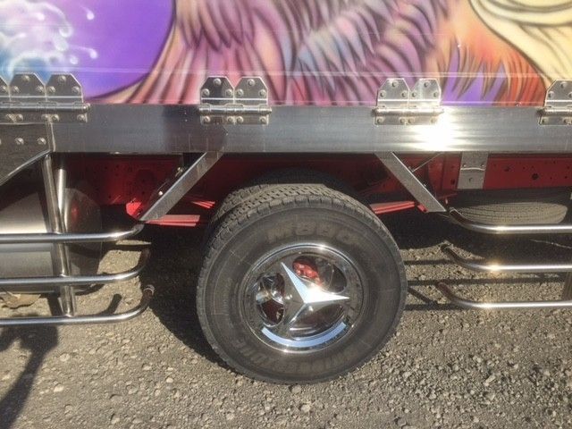 レトロホイールカバー ホイールスピン ２枚セット 大型車 昭和 レトロ デコトラ トラック野郎 歌麿 22.5インチ トラック FFCRYSTALESIA_COM