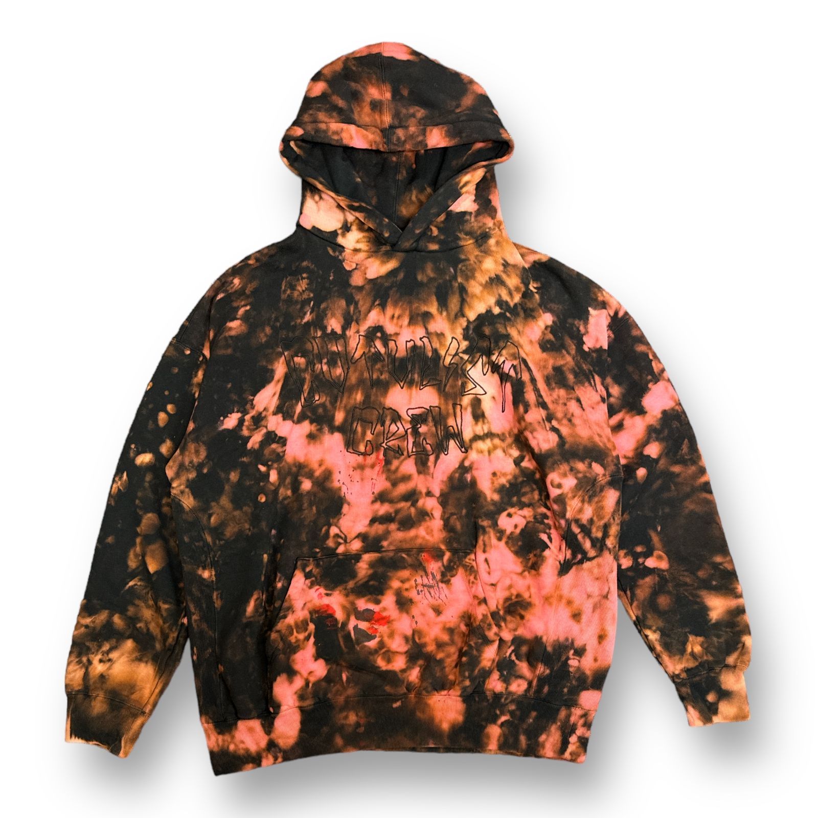 定価60500円 美品 CVTVLIST 23AW logo Dyed Hoodie 2101120307 ブリーチ スウェット フーディ パーカー  カタリスト 1 60270A - メルカリ