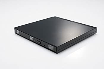 ロジテック DVDドライブ 外付け USB3.0 書き込みソフト付属 9.5mm薄型ドライブ ブラック LDR-PUD8U3LBK