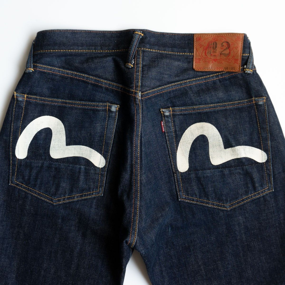 雰囲気抜群/濃紺】EVISU 【LOT.2001 デニムパンツ】32×35 エビス 雰囲気抜群/濃紺】EVISU 【LOT.2001 デニムパンツ】32×35 エビス