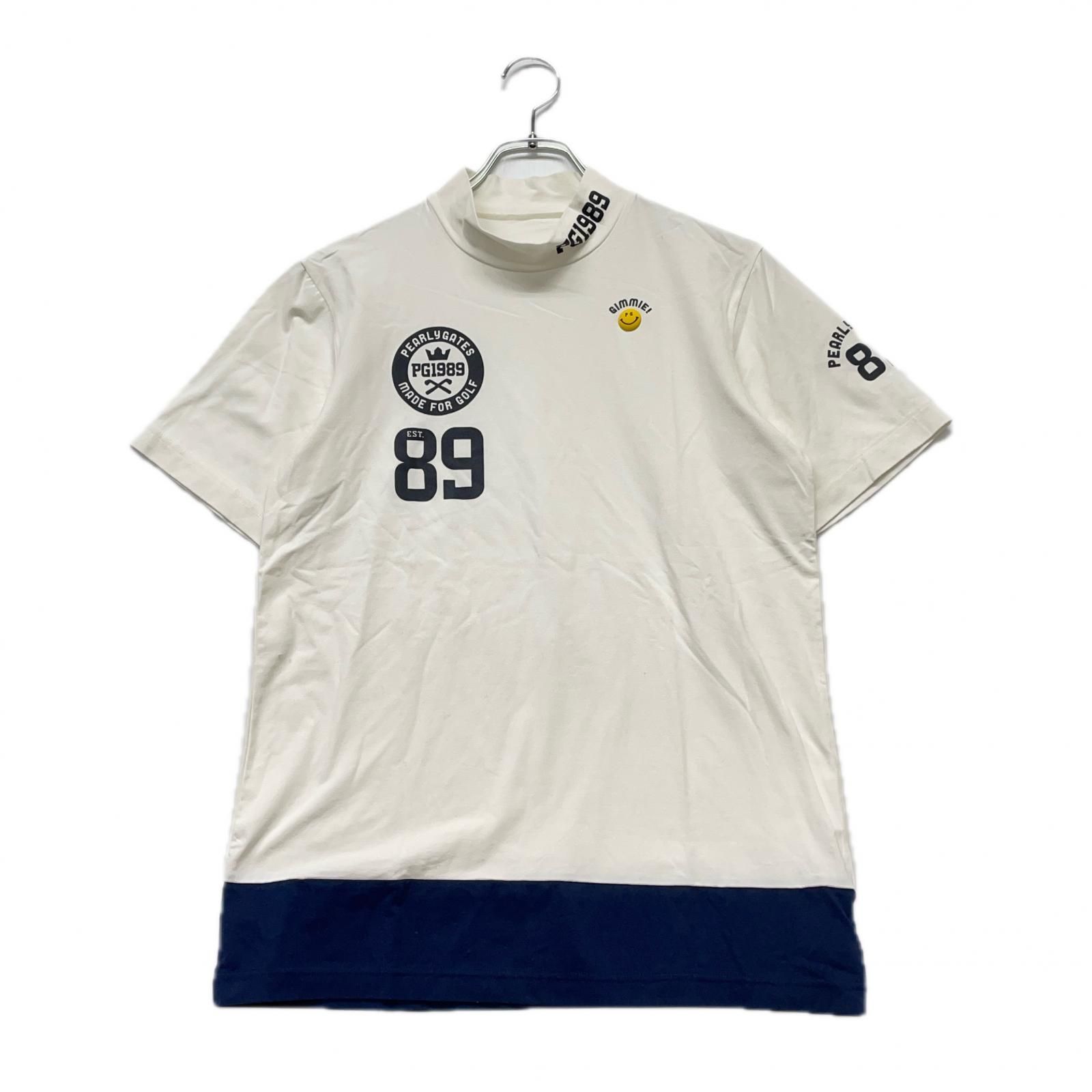 中古 メンズ パーリーゲイツ PEARLY GATES 半袖シャツ 4(M) 白