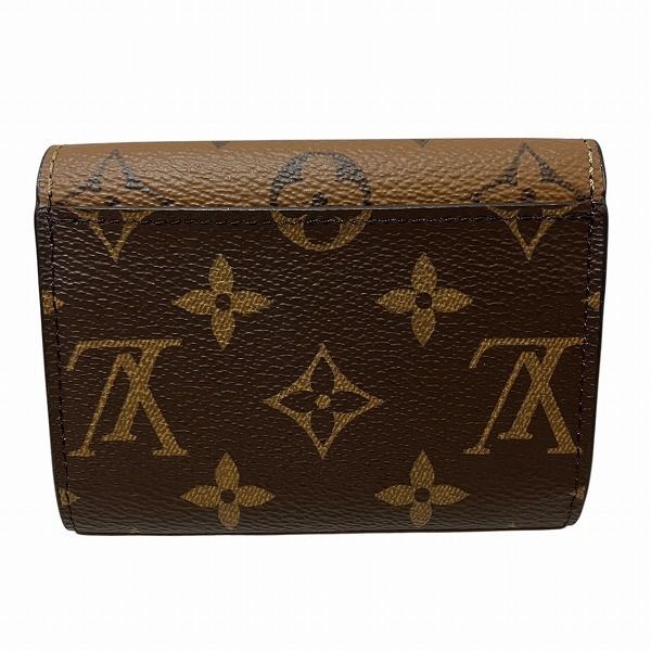 ルイヴィトン Louis Vuitton モノグラムリバース ポルトモネ ロザリ M82333 2つ折り財布 ユニセックス