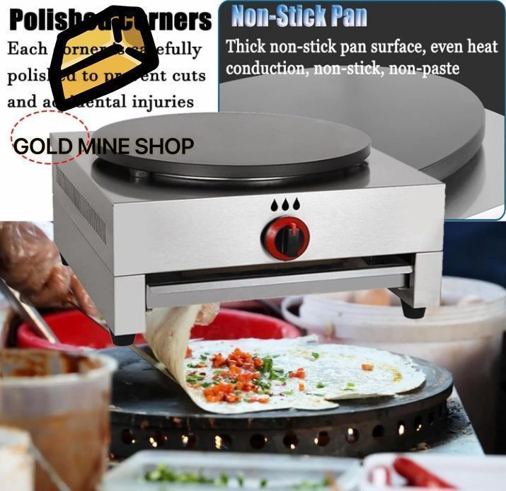 トルティーヤ用業務用ノンスティックパンケーキパンクレープ