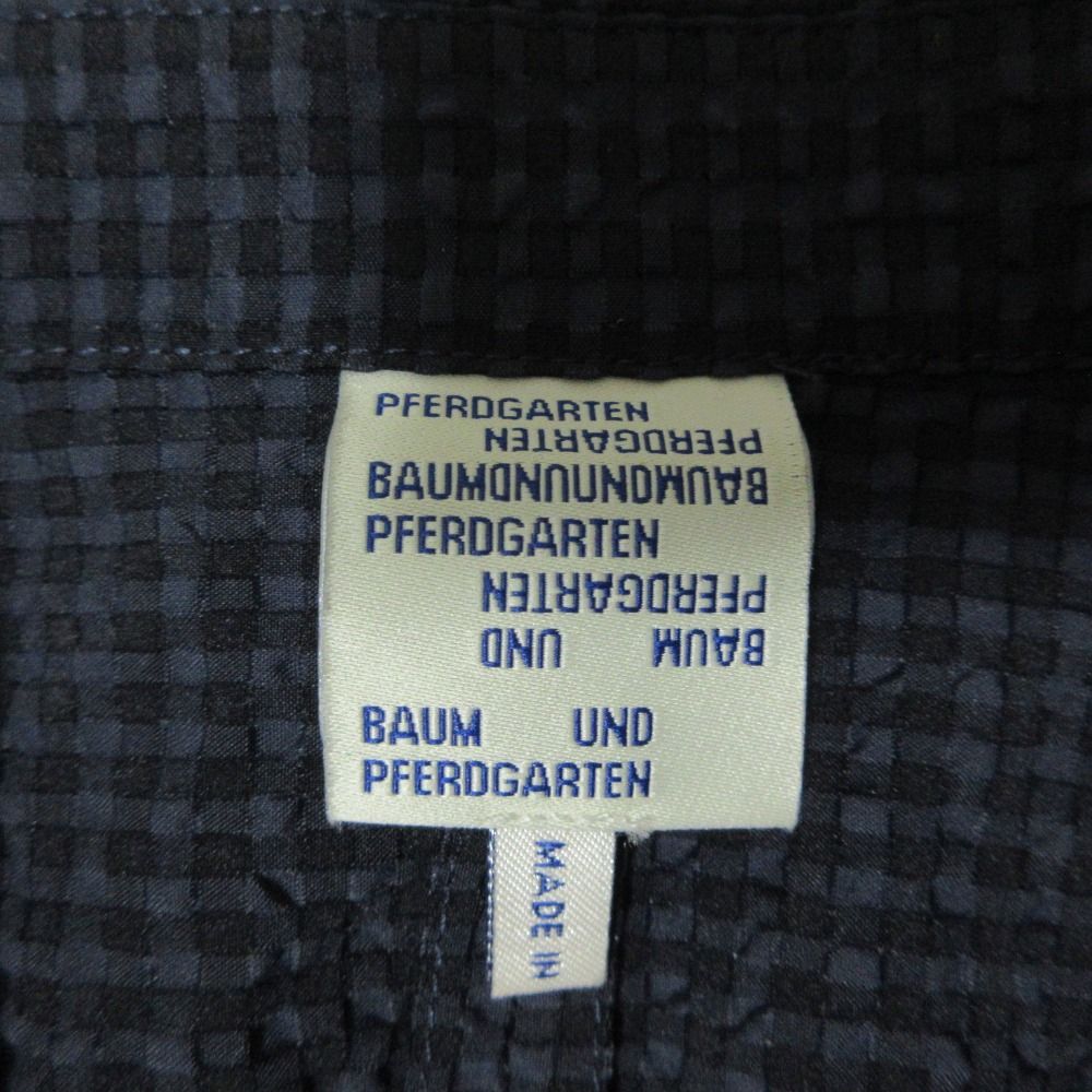 美品 BAUM UND PFERDGARTEN バウムウンドヘルガーデン シアサッカー  