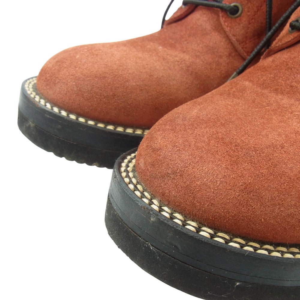 BACKBONE バックボーン SUEDE PLAIN TOE スエード プレーントゥ ブーツ