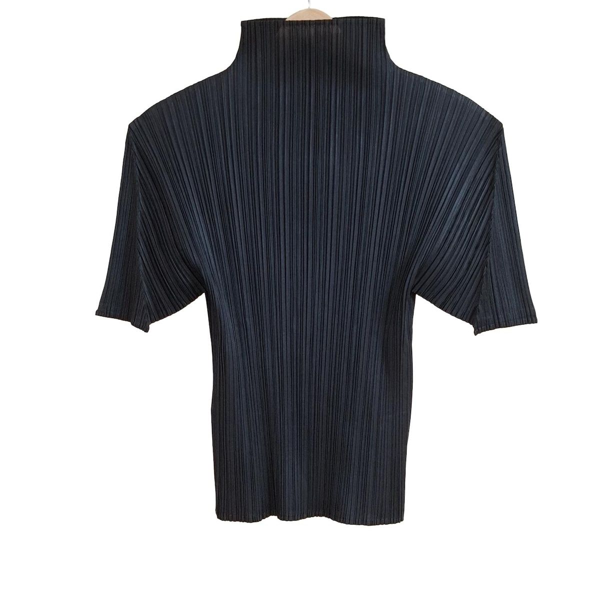 プリーツプリーズ 半袖カットソー 黒 3 L PLEATS PLEASE(プリーツプリーズ) 半袖カットソー サイズ3 L