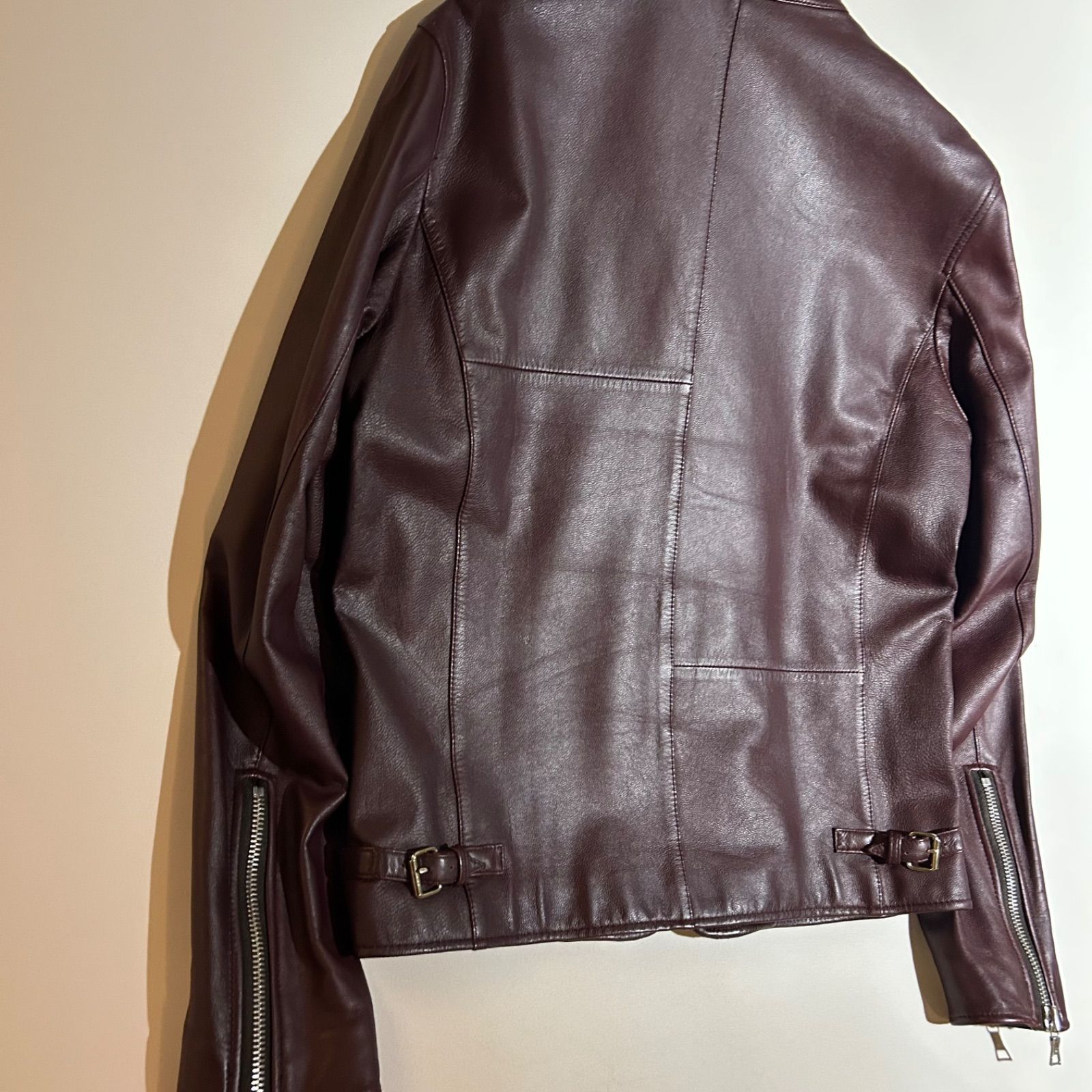 PSポールスミス PS Paul Smith シングルライダースジャケット ゴート