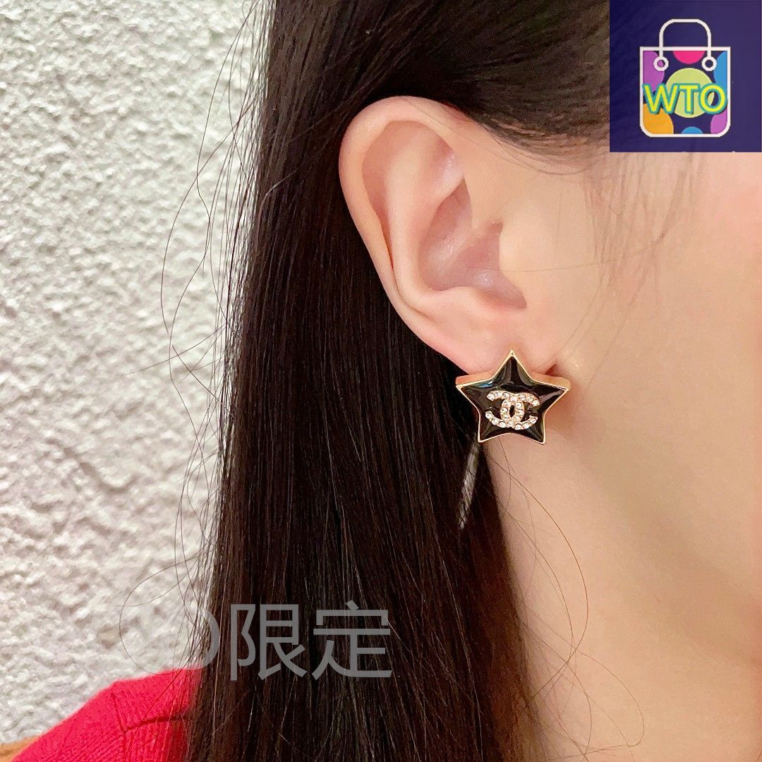 CHANEL ヴィンテージピアス 今日WTO】CHANEL ヴィンテージ ピアス エレガントデザイン-NT10