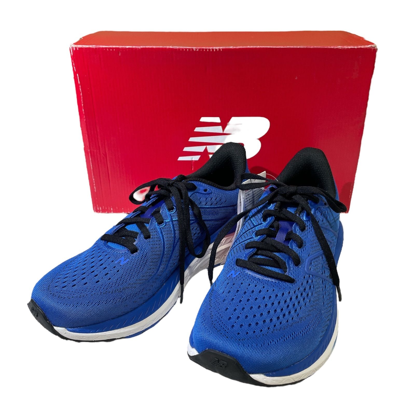 WJ8 ニューバランス フレッシュフォーム スニーカー ランニングシューズ 軽量 メッシュ ブルー 25.5cm メンズ レディース ジョギング