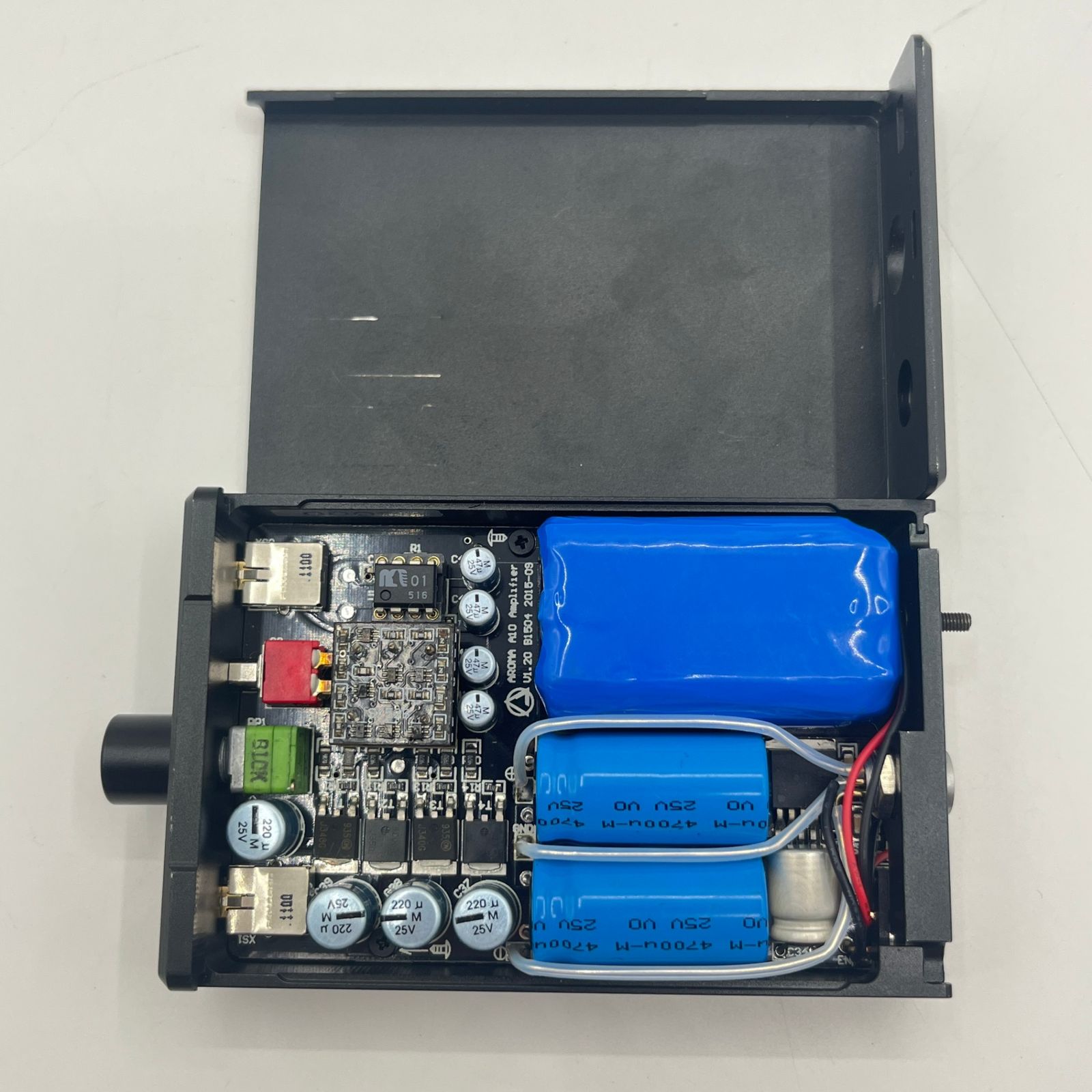 ☆☆☆AROMA A10 完動美品　ポータブルアンプ☆☆☆ AROMA ポータブルヘッドホンアンプ A10 アロマ ヘッドフォンアンプ