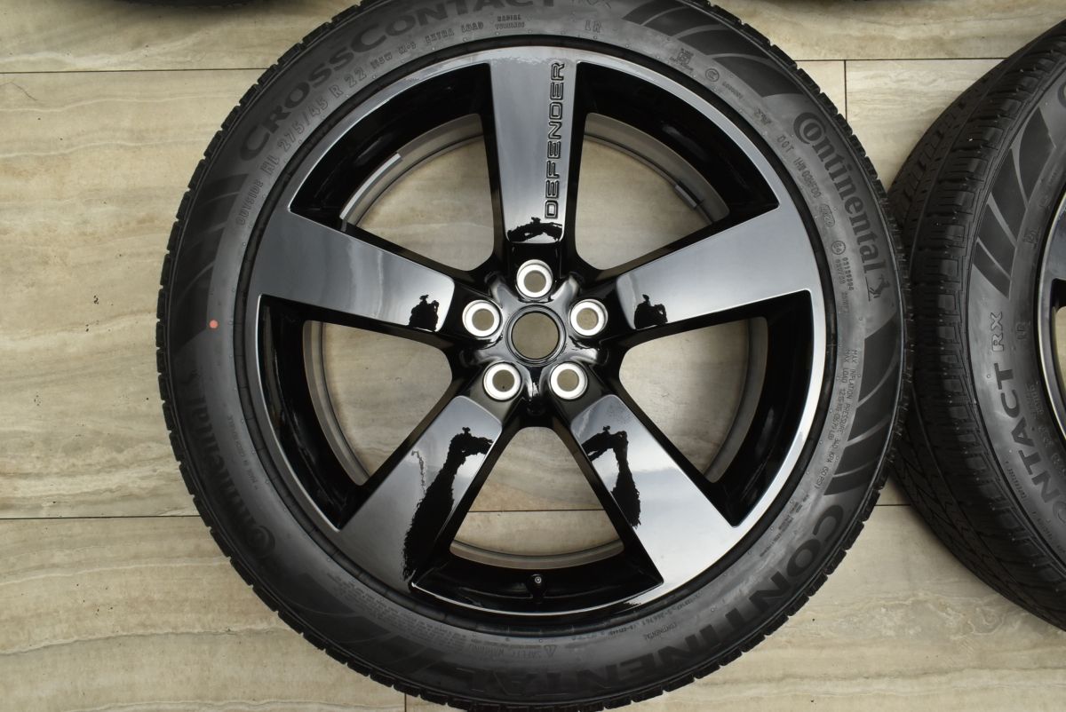 希少 新車外し品】ランドローバー ディフェンダー 純正 22in 9J