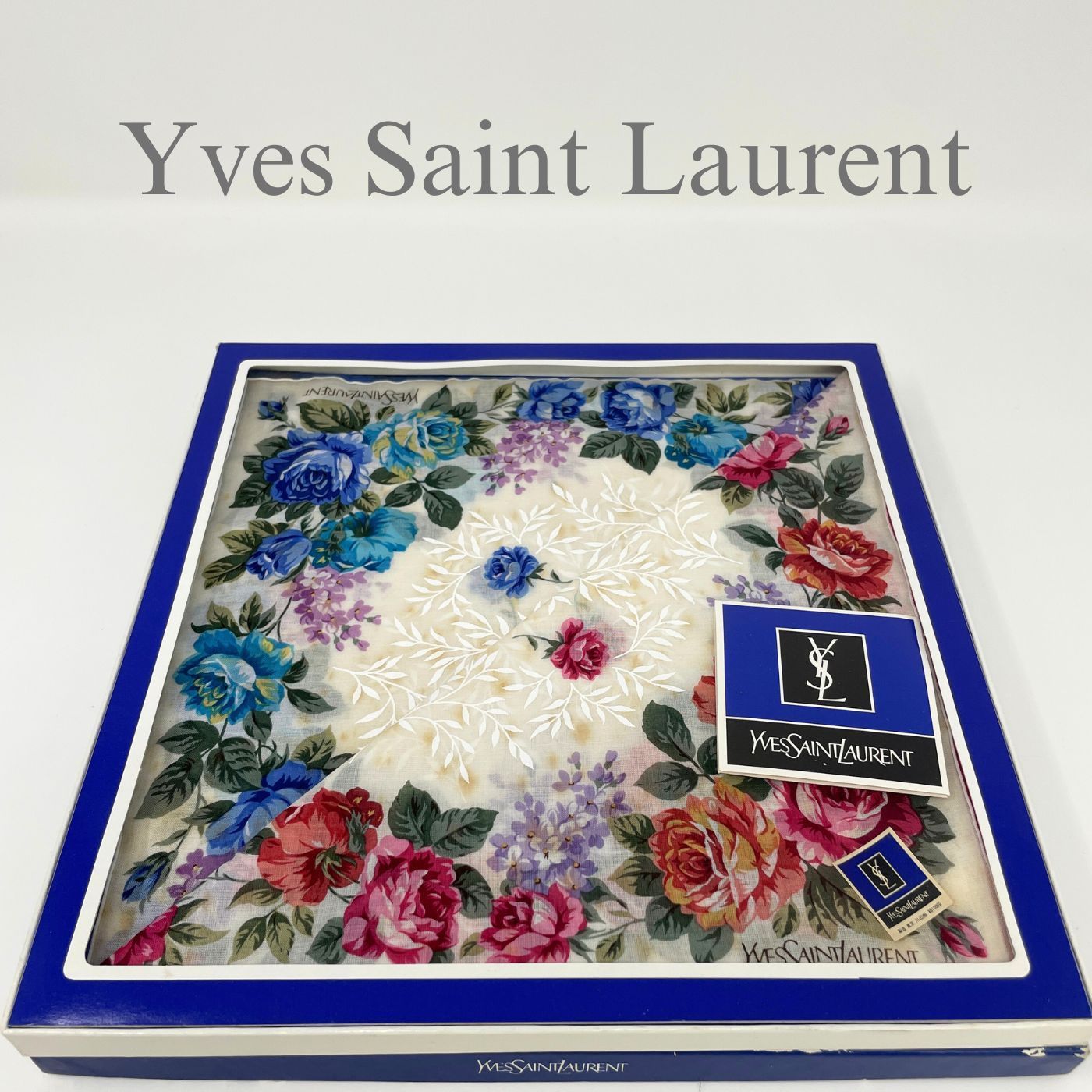 イヴサンローラン Yves Saint Laurent ハンカチ 2枚セット