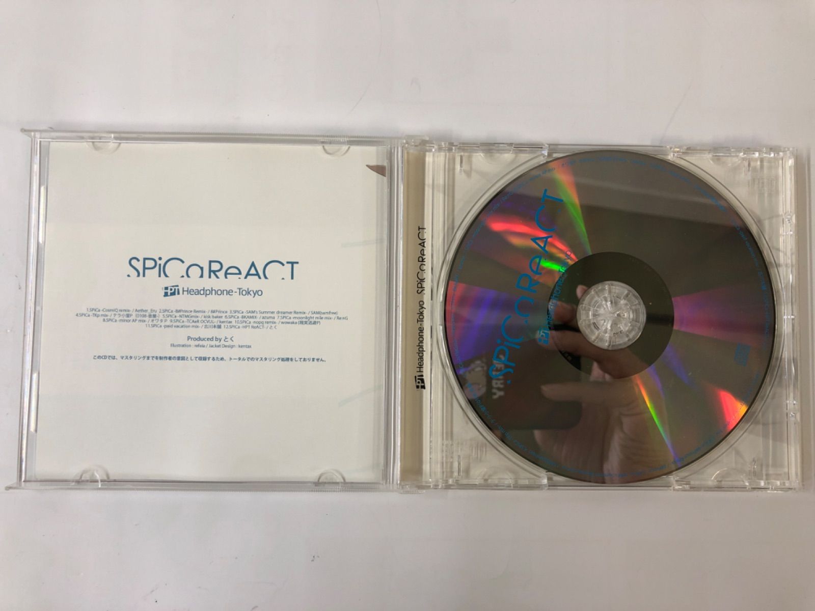 SPiCa 初音ミク ReACT Headphone-Tokyo(とくP) CD - メルカリ