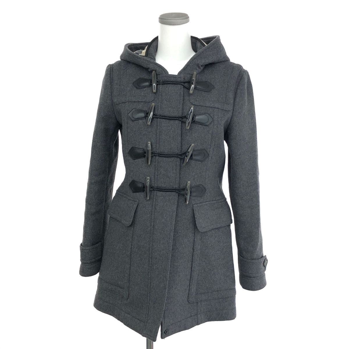 Burberry Brit バーバリー ブリット コート ダークグレー BURBERRY