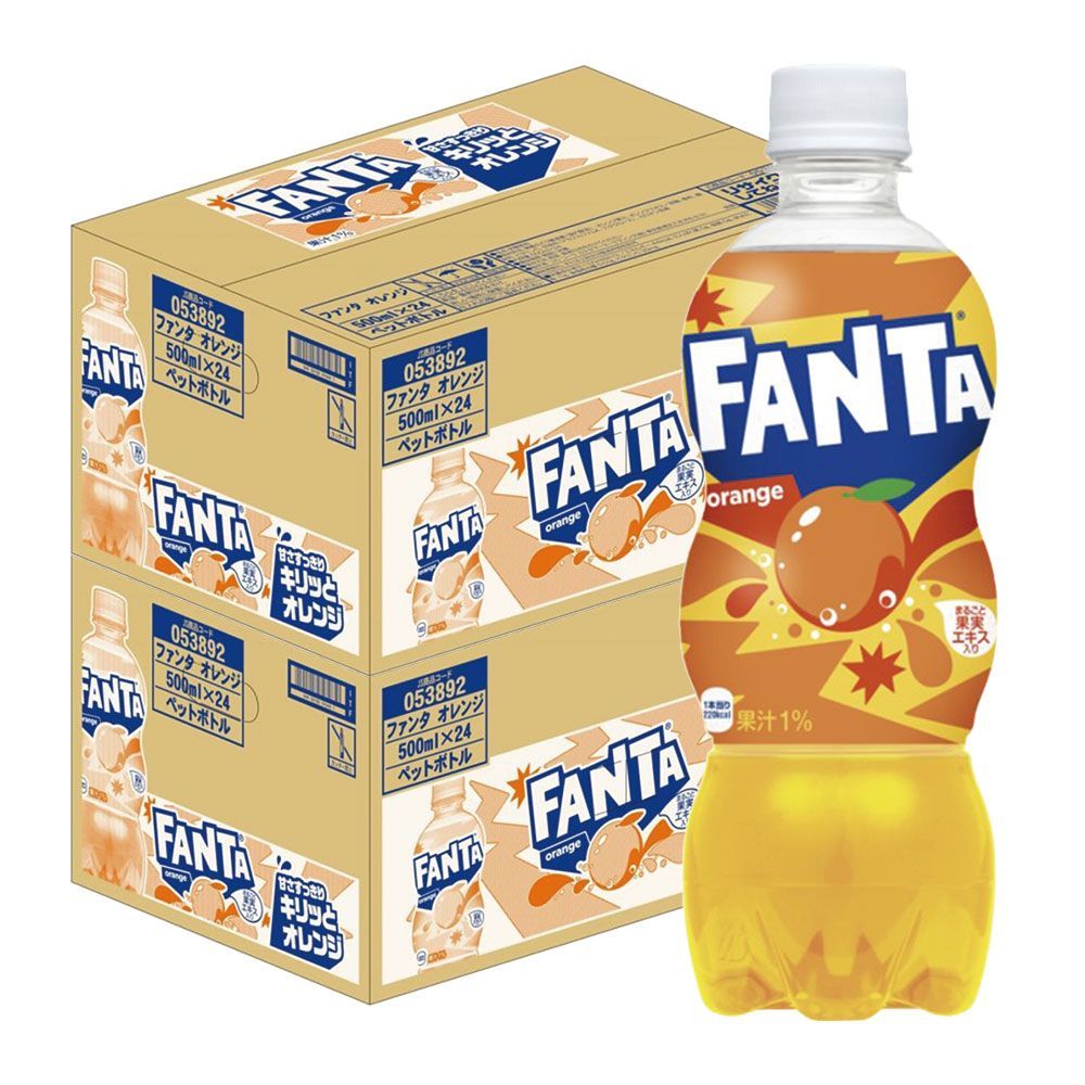 ファンタ オレンジ 500ml×2ケース 48本- メルカリ