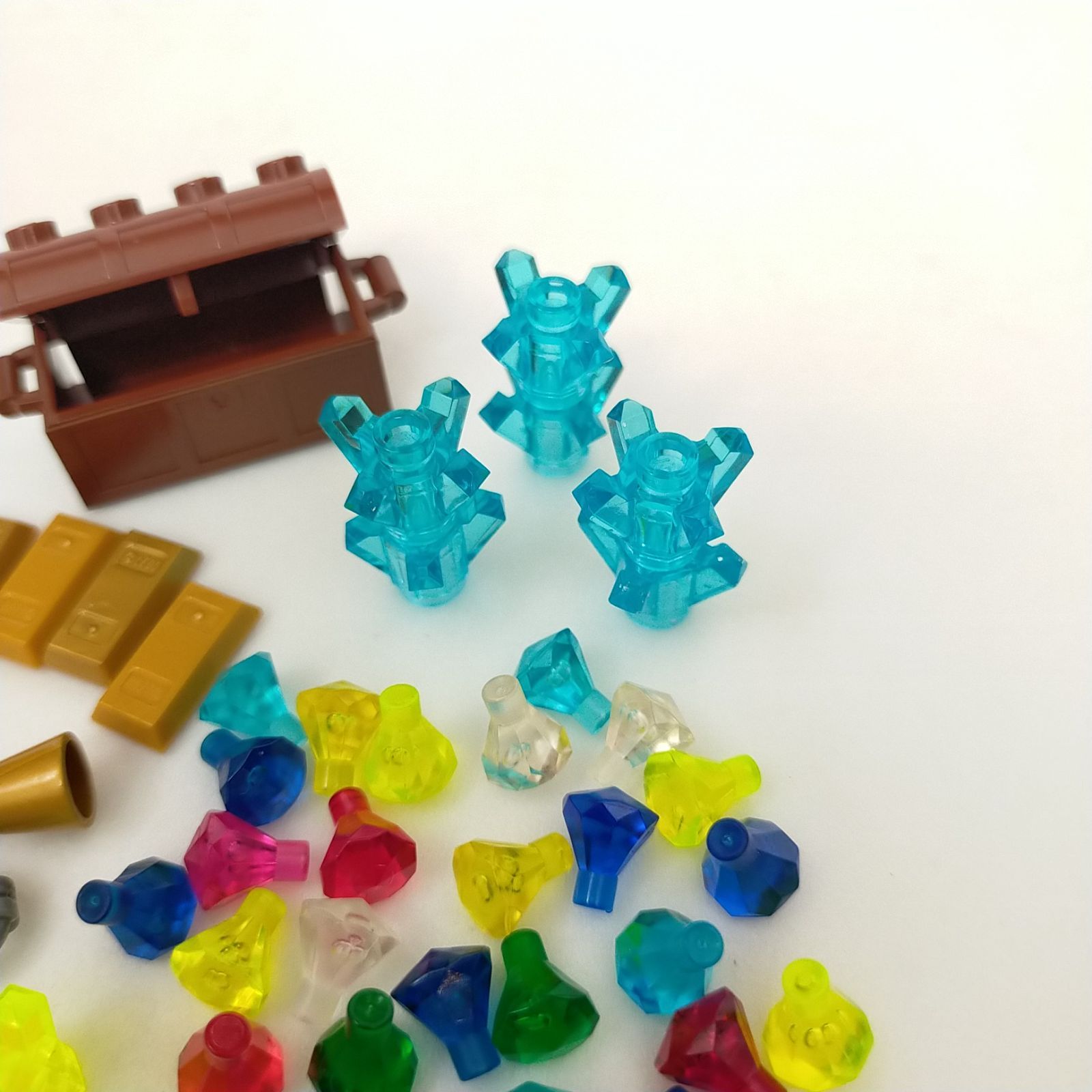 3026 レゴ 宝石箱＆金銀財宝セット 鉱石 ダイヤモンド コイン