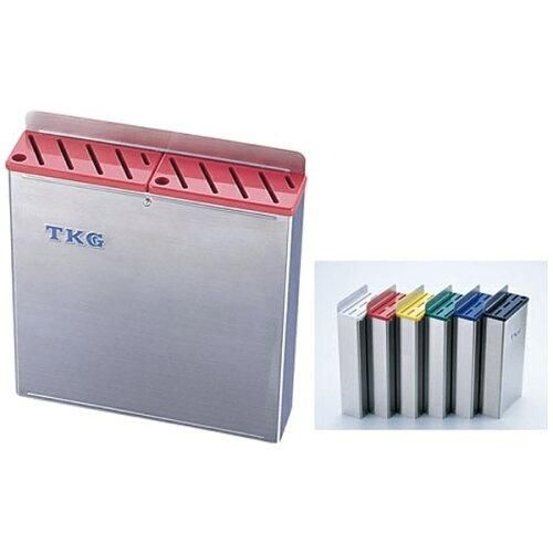 3営業日で発送 遠藤商事 Endo Shoji ＴＫＧ１８－８プラ板付 ナイフラック大 Ａタイプ 赤 AHU692
