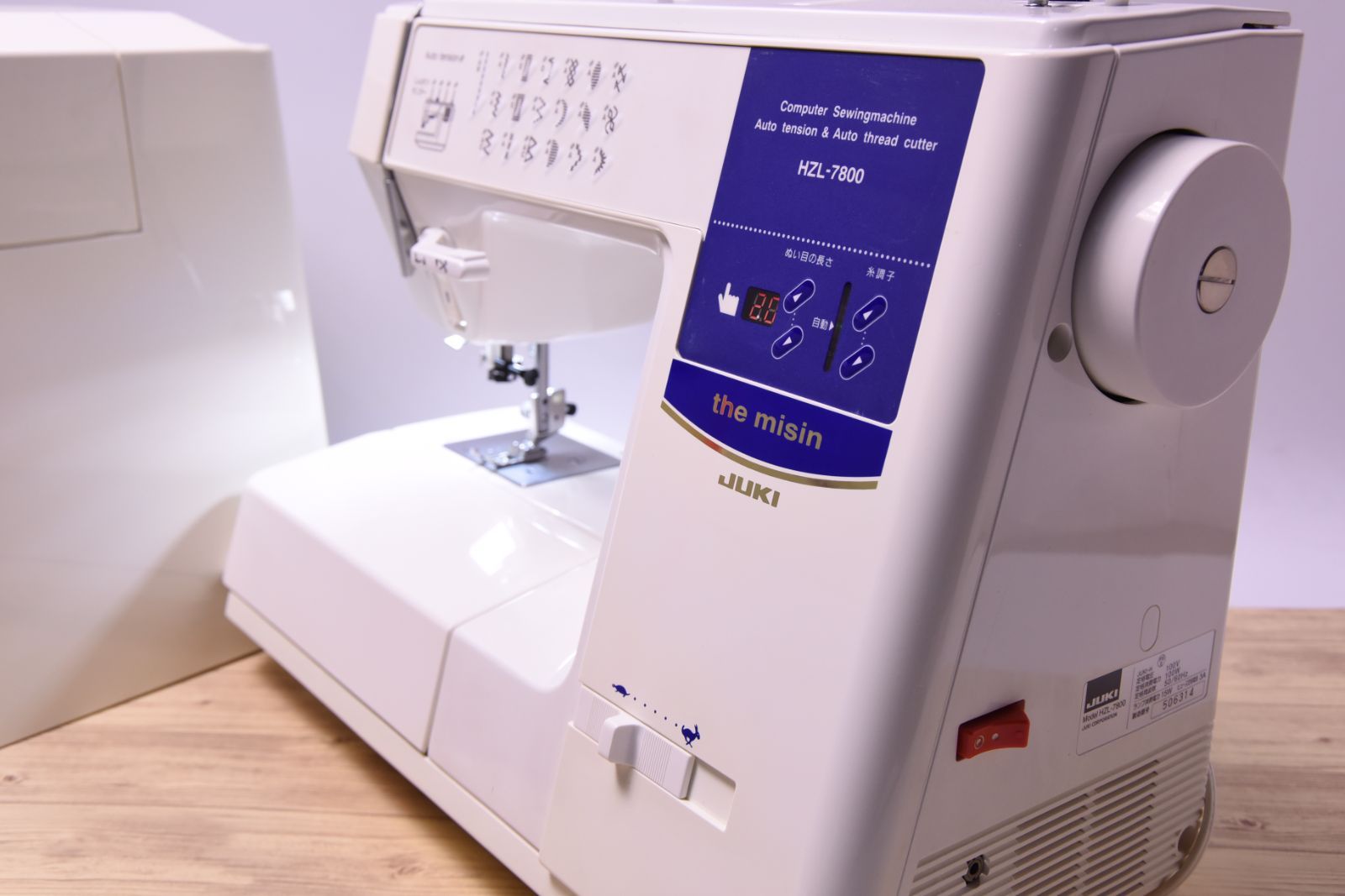 JUKIミシン JUkI HZL7800 清掃整備済み JUKIミシン JUkI HZL7800 清掃整備済み