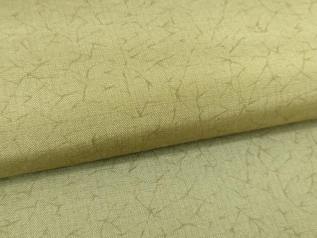 平和屋着物□極上 本場縞大島紬 縞格子 ロング丈 堀之内織物謹製 証紙