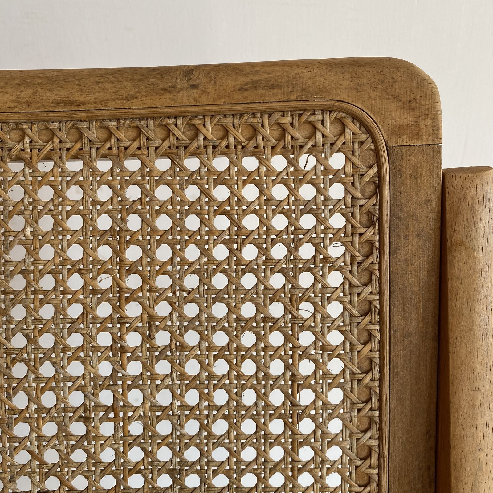 送料無料・30日間返品無料。 ヴィンテージ ラタン 籐 フォールディングチェア 折り畳み 椅子 y192