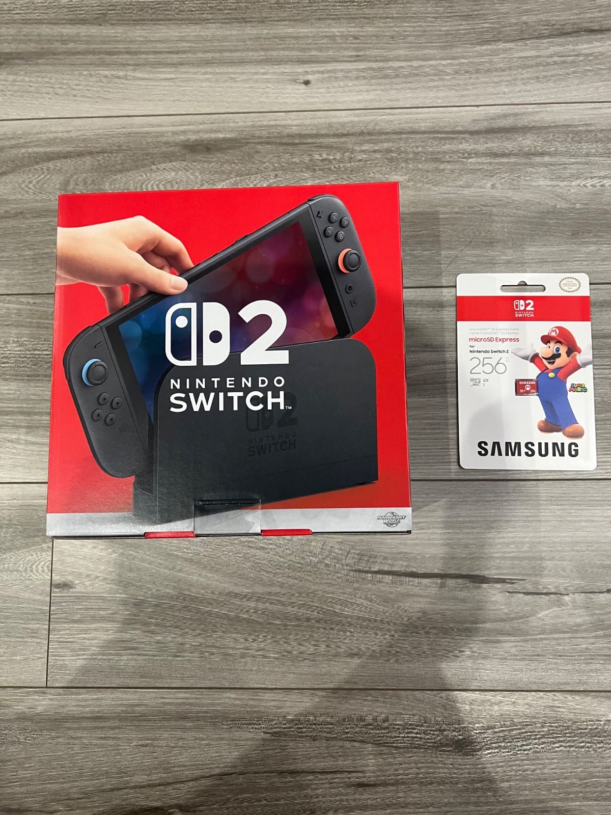 Nintendo Switch - switch2 本体　マリオカートセット　micro sd Express Amazon.co.jp: Nintendo Switch 2(日本語・国内専用) マリオ