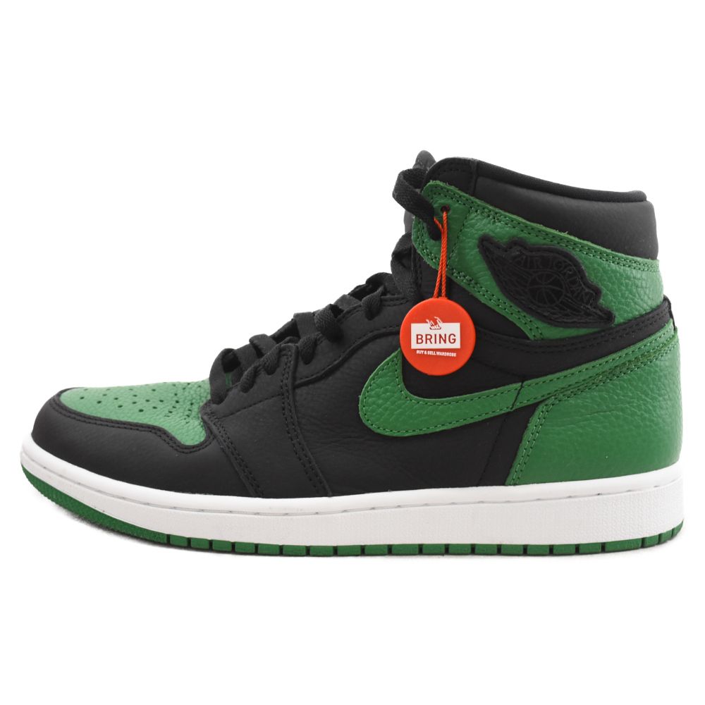 NIKE (ナイキ) AIR JORDAN 1 RETRO HIGH OG PINE GREEN 555088-030 エアジョーダン 1 パイングリーン ハイカットスニーカー US9/27cm グリーン