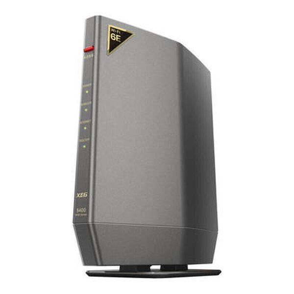 【新品･最短当日出荷】BUFFALO  バッファロー 無線LAN親機 WiFiルーター 11ax/チタニウムグレー WSR-5400XE6/D (2586201)