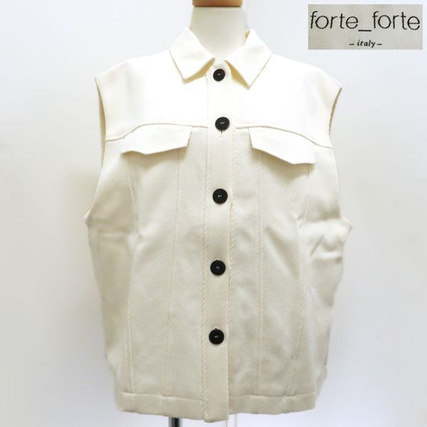 フォルテフォルテ キルティングベスト ジレ forte_forte 【公式通販】