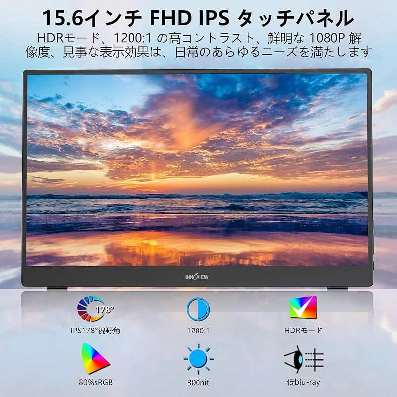 ポータブルモニター ゲーミングモニター