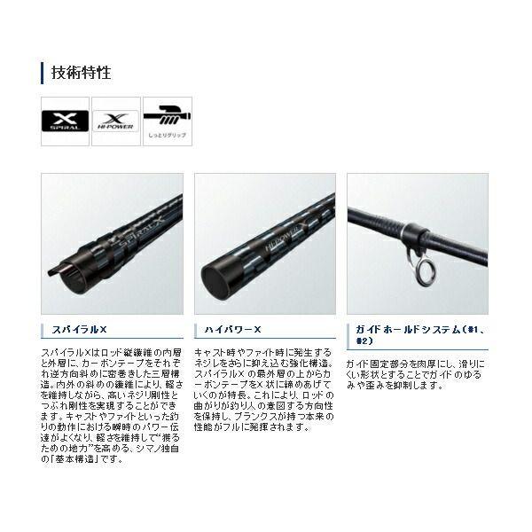 ≪ 20年 新商品 ≫ シマノ 20 ブルズアイ 遠投 2.5-520 P 〔仕舞寸法 122.0 cm〕