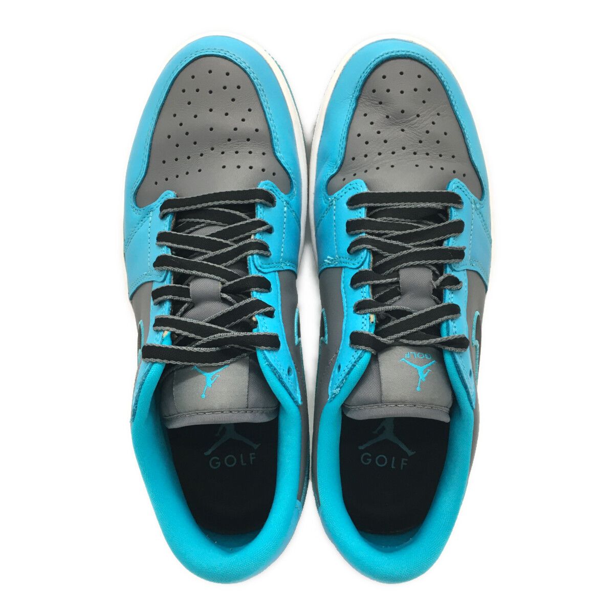 中古 ナイキ NIKE ゴルフシューズ 26cm ブルー×グレー エア