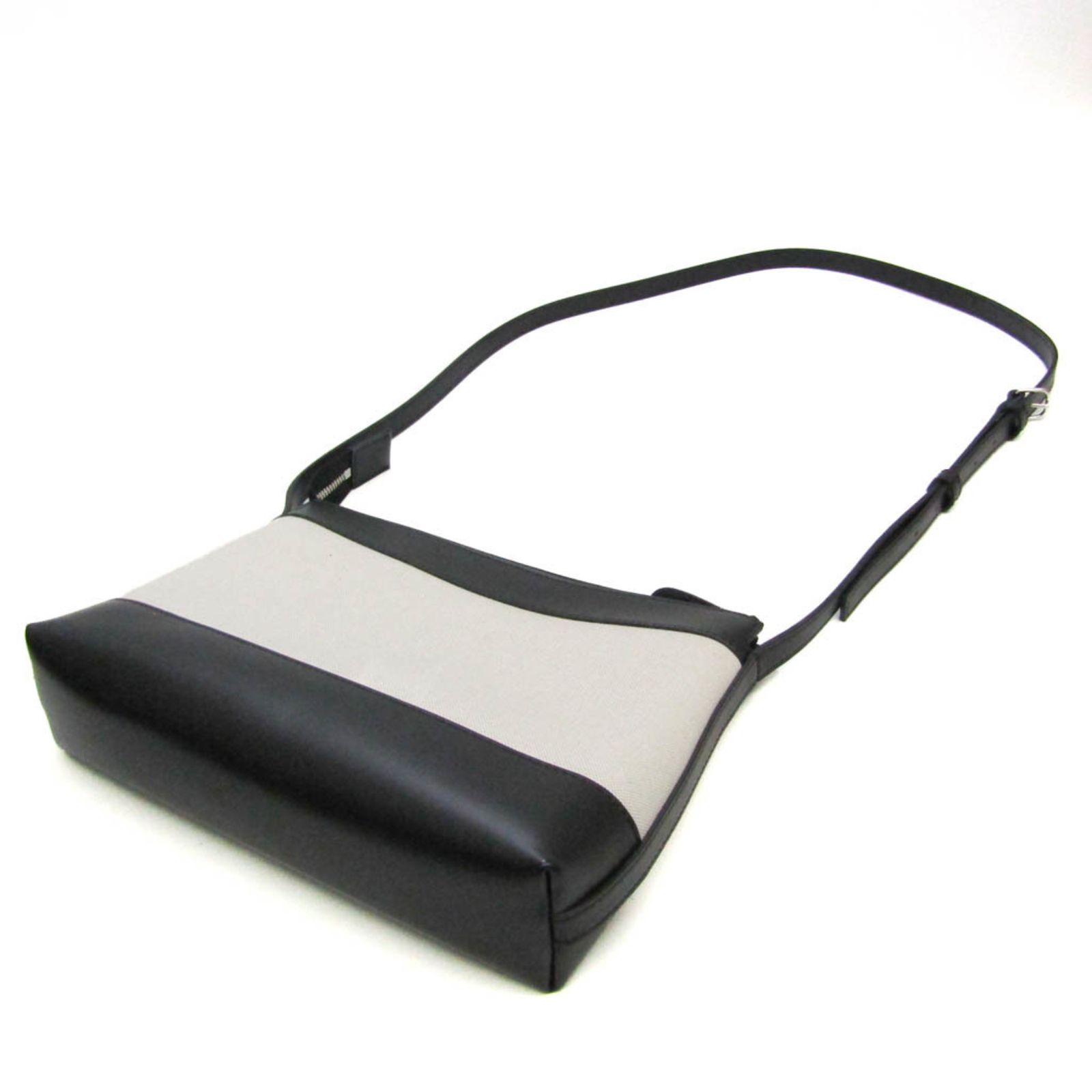 BALENCIAGA ショルダーバッグ ベージュ/ブラックキャンバス