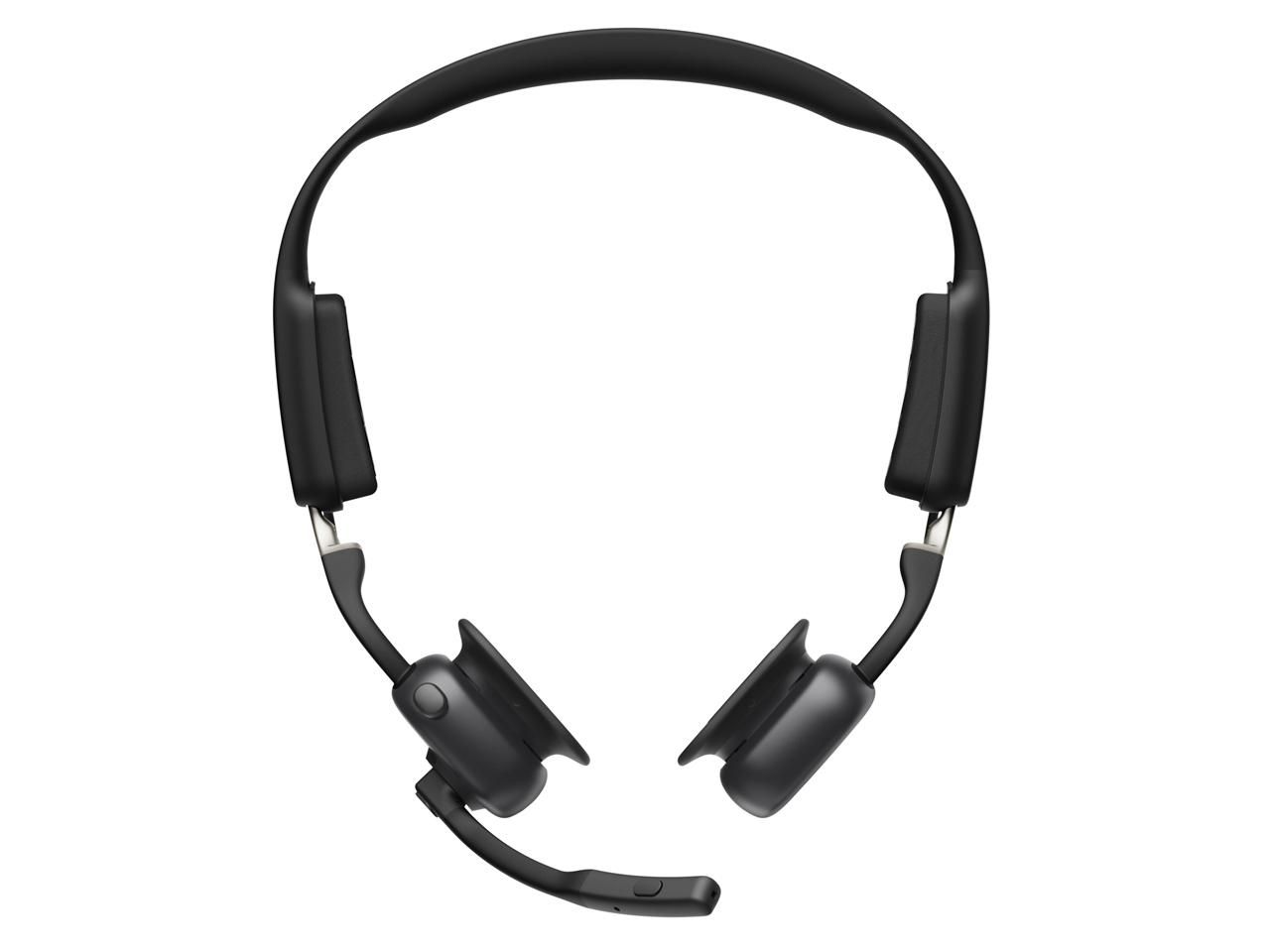 4営業日で発送 OPENMEET ブルートゥースヘッドホン 骨伝導 ブラック SKZ-EP-000044 骨伝導