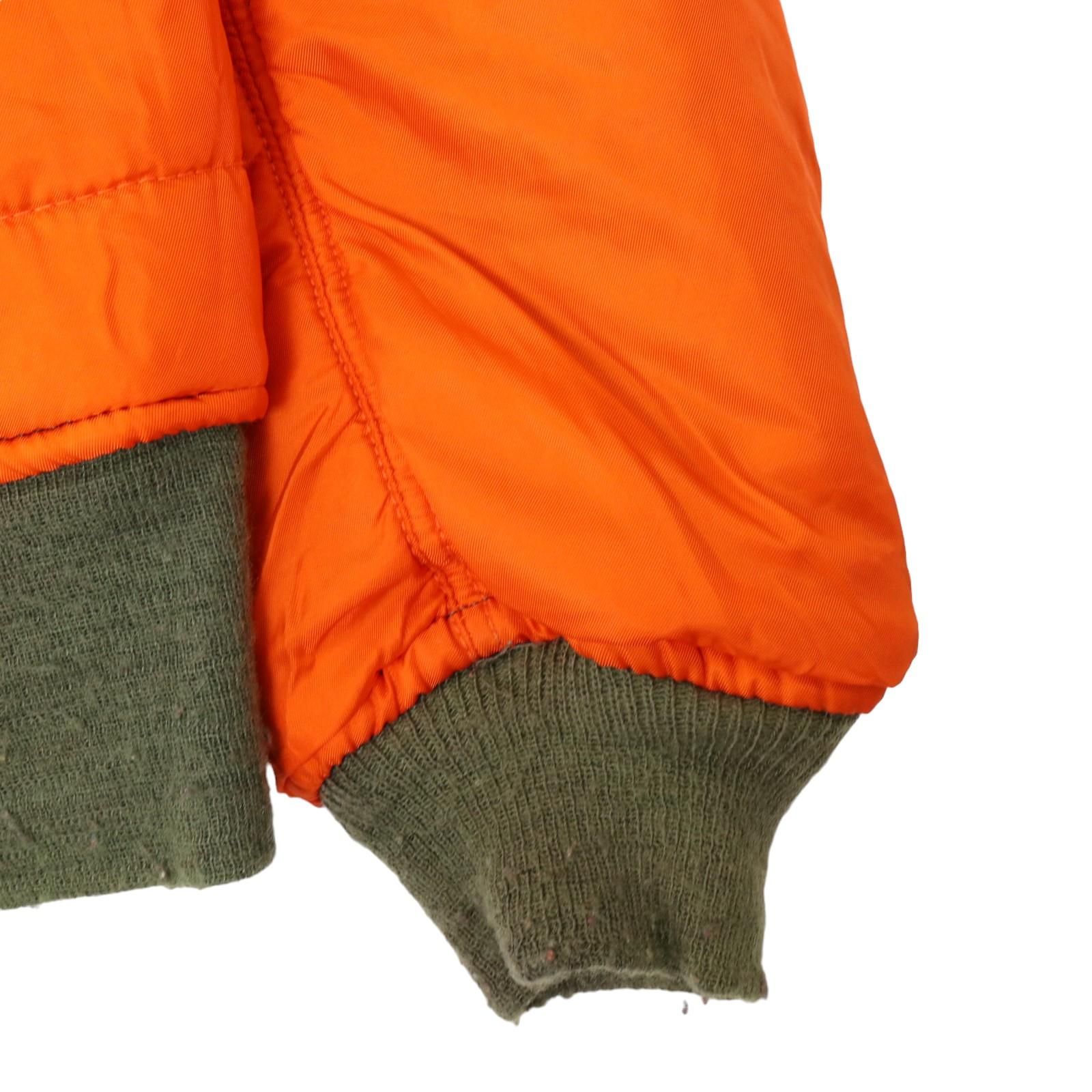 70年代 USA製 ALPHA INDUSTRIES アルファ USAF MA-1 フライト