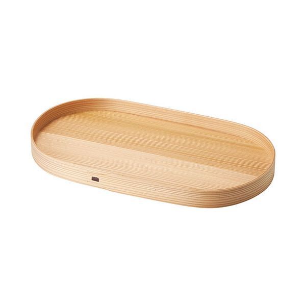 ヤマコー 用美 業務用 大館曲げわっぱ オーバルトレイ 大 yamaco20293