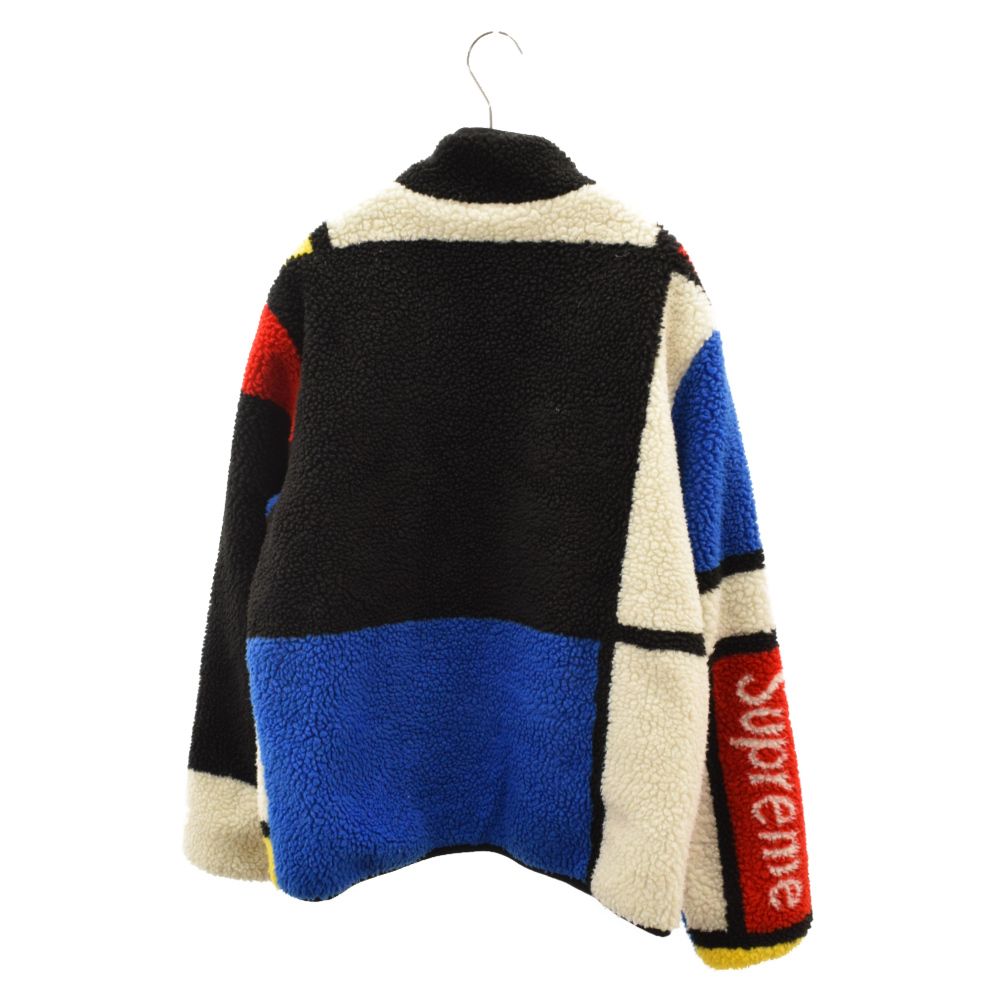 SUPREME (シュプリーム) 20AW Reversible Colorblocked Fleece Jacket ...