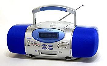 SHARP シャープ MD-F120-A ブルー MD CDシステム ラジカセ形状タイプ