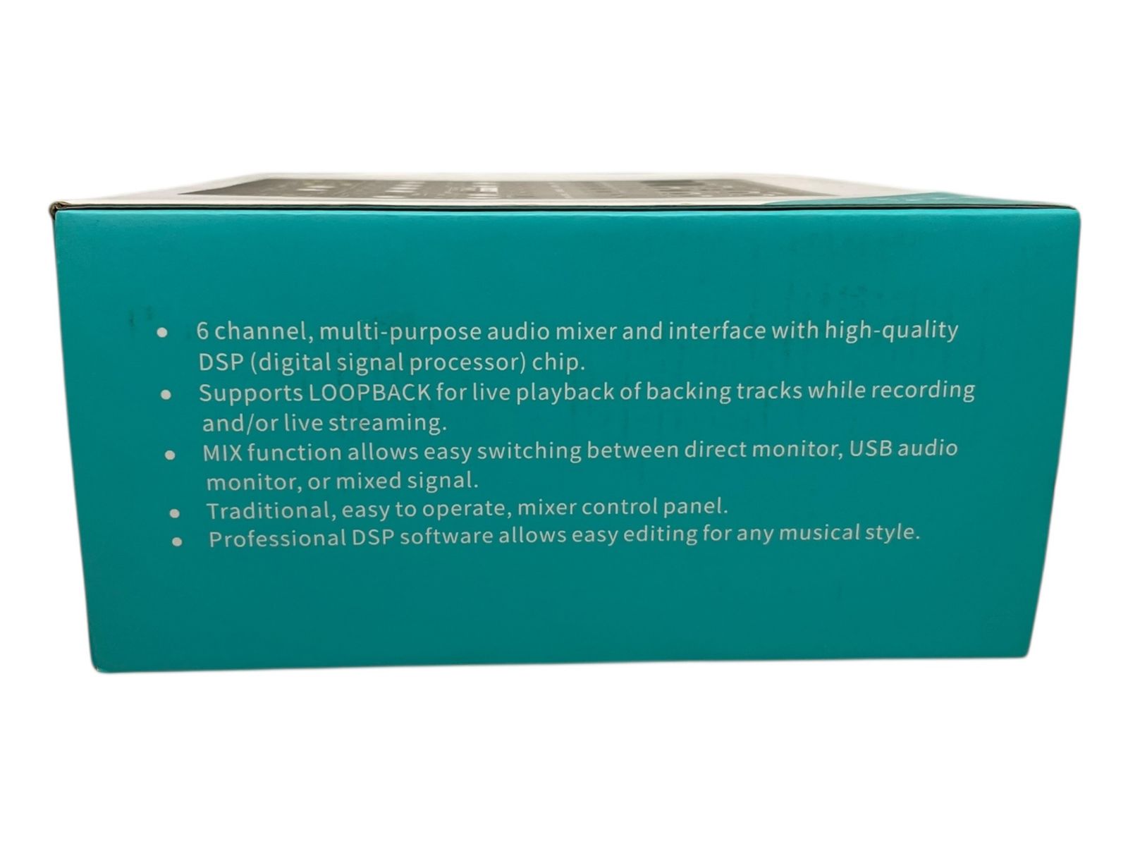 FLAMMA(フランマ) FM10 ポータブル オーディオミキサー 6チャンネル