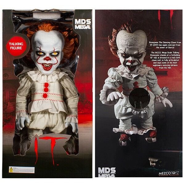 IT イット ペニーワイズ トーキング メガスケール 15インチ ドール