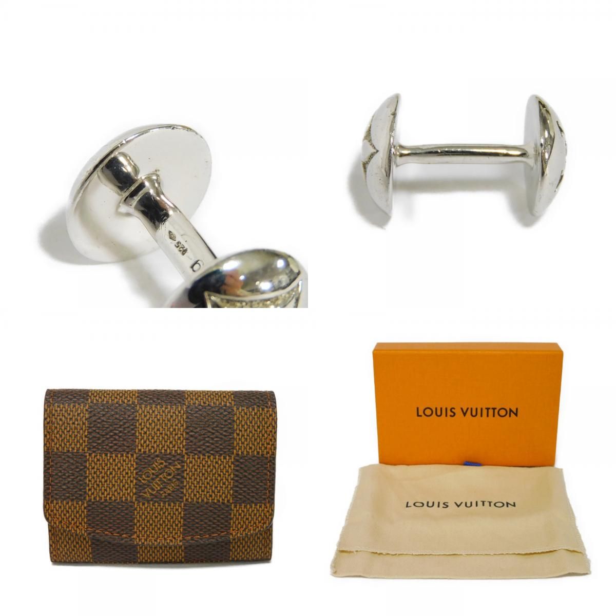 LOUIS VUITTON ルイ・ヴィトン ブトン ドゥ マンシェット モチーフ
