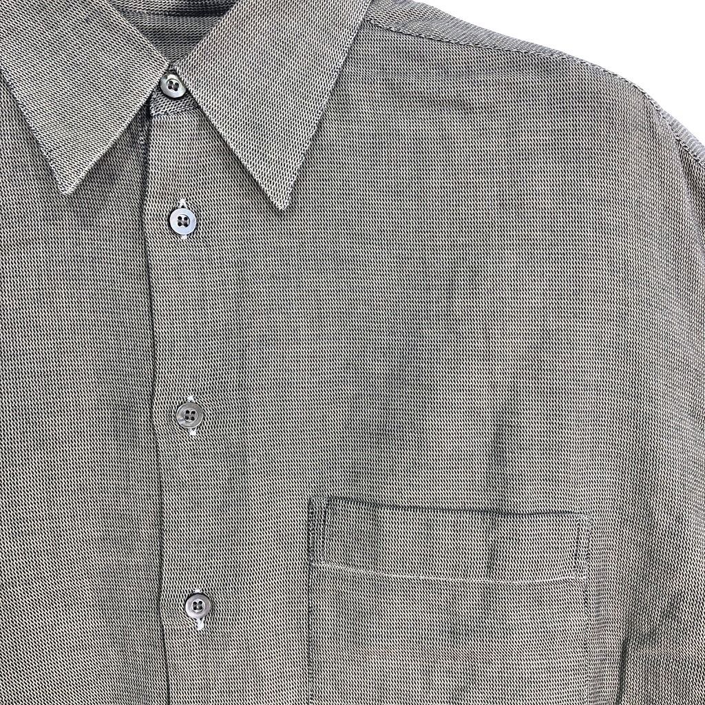 Ermenegildo Zegna エルメネジルドゼニア 長袖シャツ グレー(メンズ L