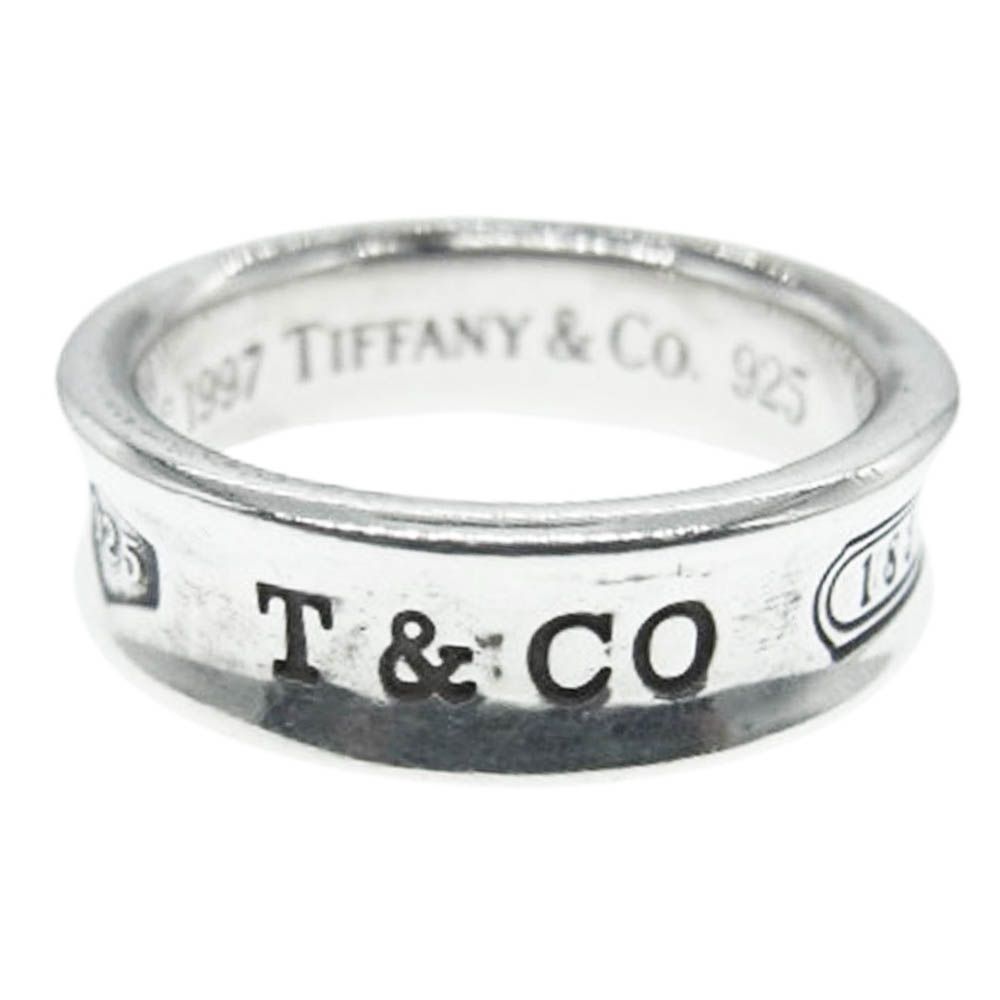 TIFFANY&Co. ティファニー ナロー リング 指輪 シルバー系 19号【中古