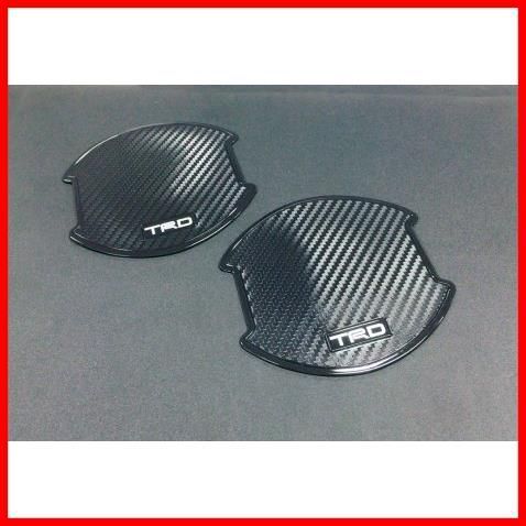 【大特価】TRD MS010-00018 ドアハンドルプロテクター 2枚セット アクア、カローラ、C-HR、タンク、86、プリウス、マークX、ルーミー
