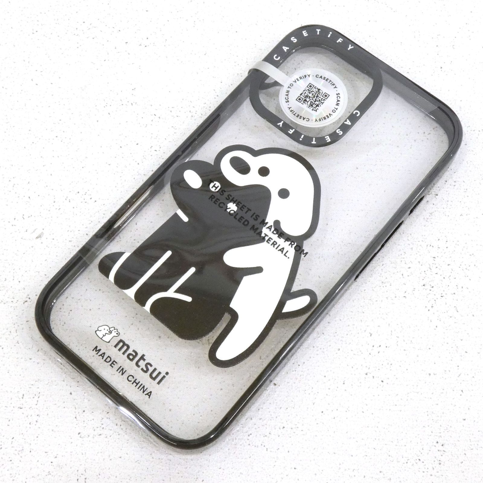 iPhoneアクセサリー Casetify matsui iPhone16Pro 新品 CASETiFY Matsui ミラーケース ケースティファイ