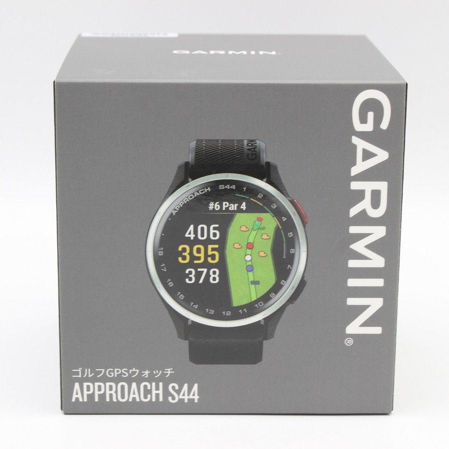 新品】GARMIN Approach S44 Black 010-03009-20 ゴルフナビ スマート  